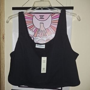 Black Crop Top